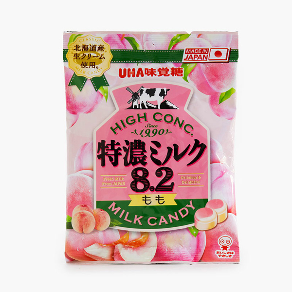 Kẹo sữa đào Uha 49g Nhật Bản