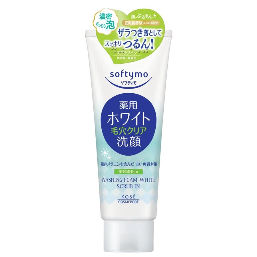 Sữa rửa mặt kiêm tẩy da chết KOSE white scrub 150g