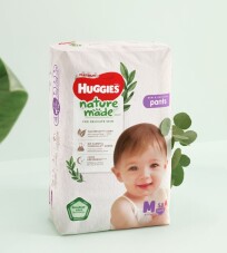 Bỉm quần Huggies Nature M58