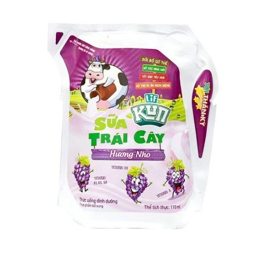 Kun trái cây phúc bồn tử 110ml