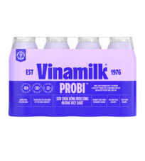 Scu-sữa chua uống men sống Hương Việt quất, probi-vinamilk, vỉ (130ml*4chai'