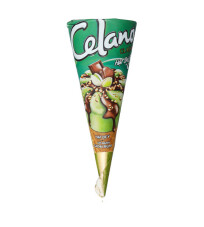 Kem ốc quế Celano Classic cone pistachio vị hạt dẻ 125ml