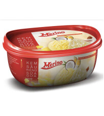 Kem merino hộp sầu riêng