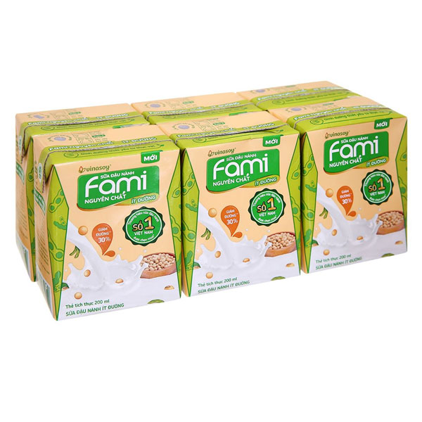 ĐẬU NÀNH FAMI NGUYÊN CHẤT 200ML