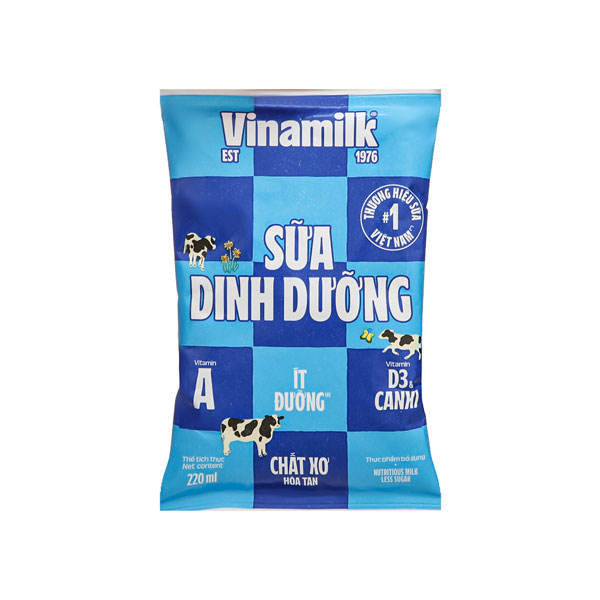 STTT VNM 220ML ÍT đường