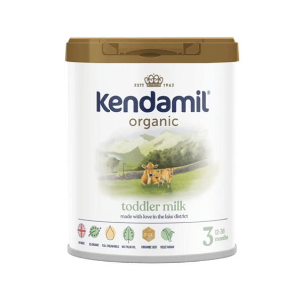 Sữa Bột KENDAMIL Organic Số 3, Bé Từ 12-36 Tháng, 800G
