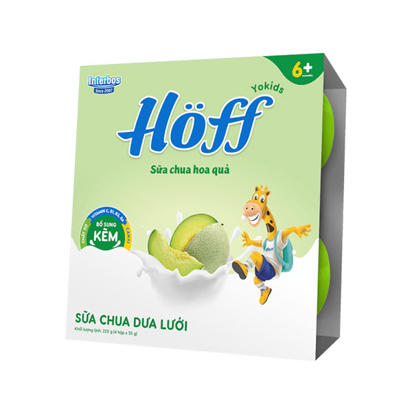 Sữa chua hoa quả Hoff vị dưa 55g