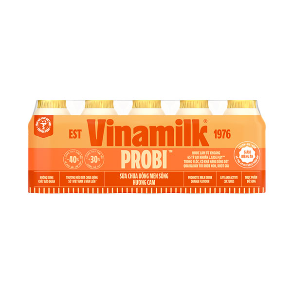 Sữa chua uống VNM Probi 65ml cam