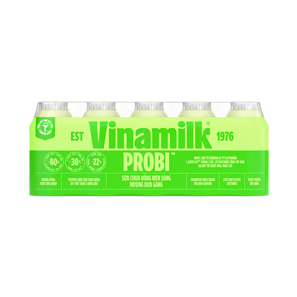 Sữa chua uống VNM Probi 65ml Dưa gang