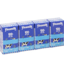 Sữa tươi 100% VNM ít đường 110ml