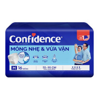 Tả quần người lớn Confidence m 16 miếng