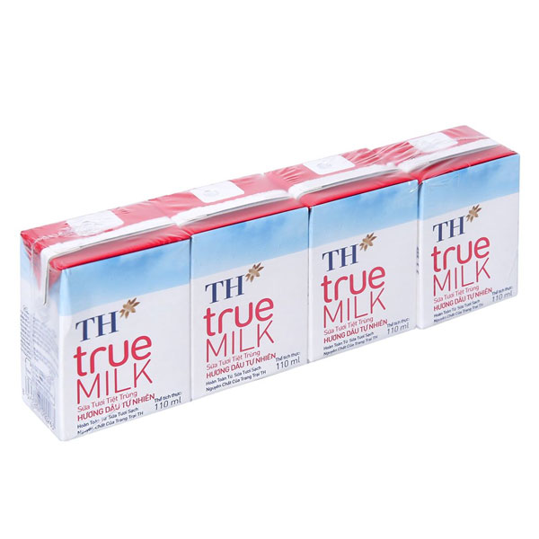 Sữa tươi TH Dâu 110ml