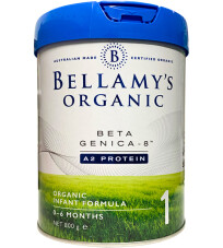 Sữa bột Bellamy's Organic A2 số 1 800g