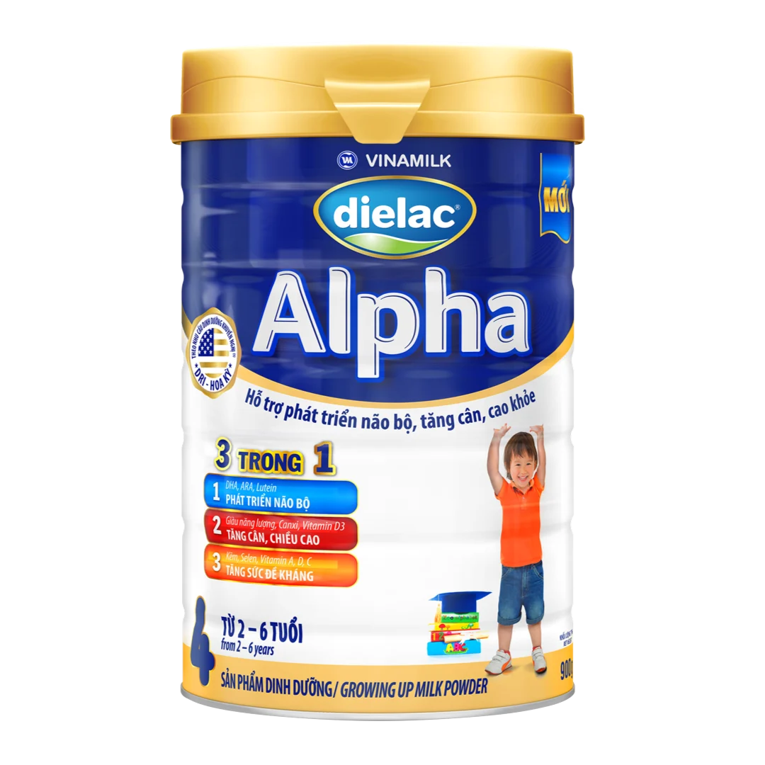 Sữa Dielac Alpha step 4 900g