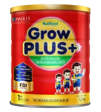 Sữa Grow Plus đỏ Nutifood 1-2 tuổi