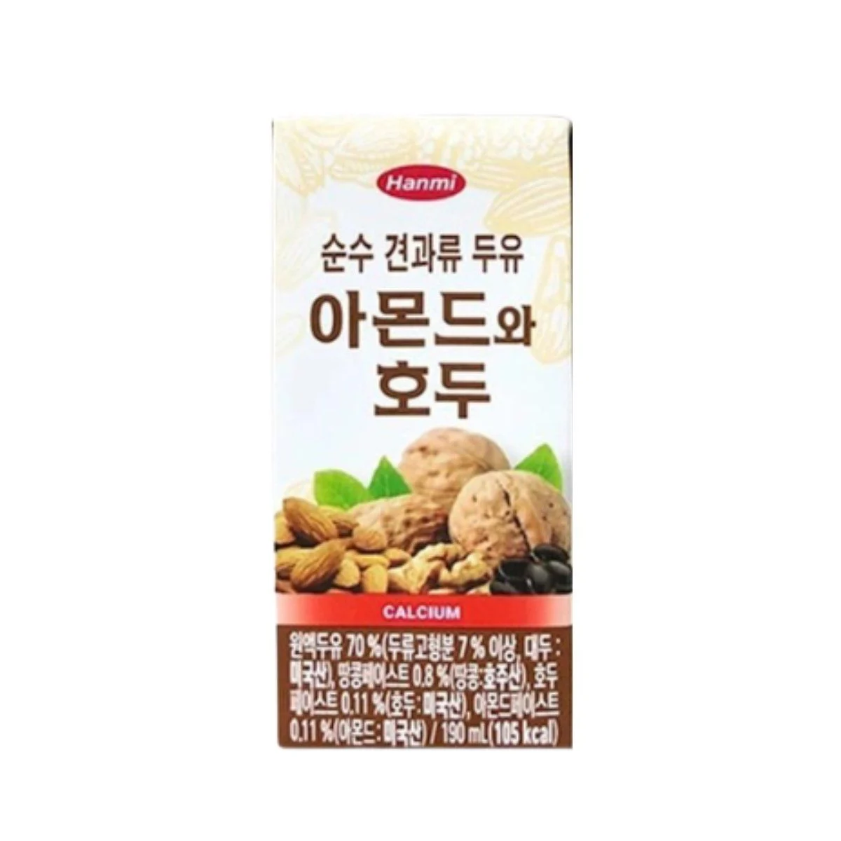 Sữa óc chó hạnh nhân mắc ca Hanmi hq 190ml X16 hộp