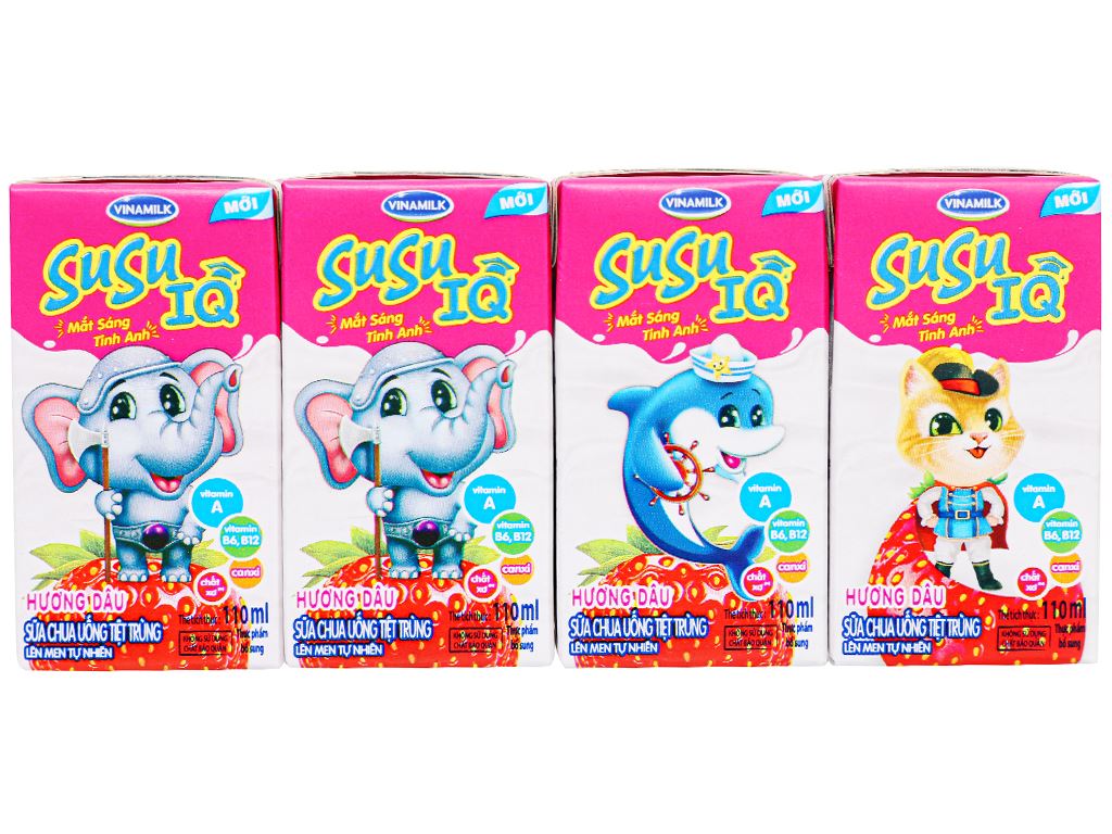 Sữa Susu Hương dâu 110ml