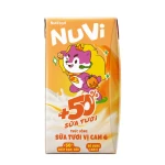 Sữa tươi Nuvi cam 110ml