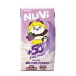 Sữa tươi Nuvi nho 50% 110ml